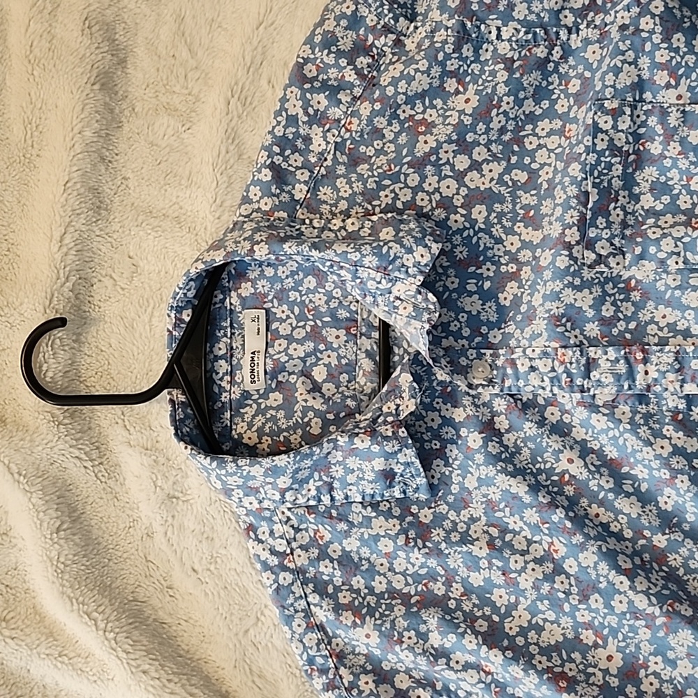 Sonoma floral button down